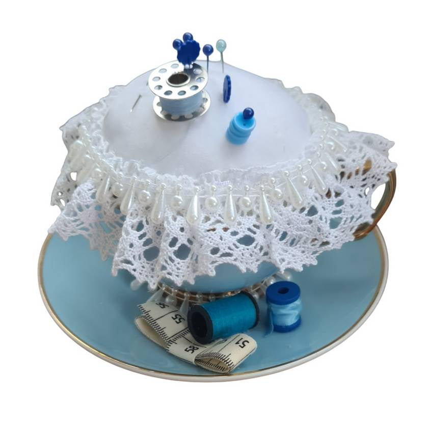 Vintage Teacup Pin Cushions