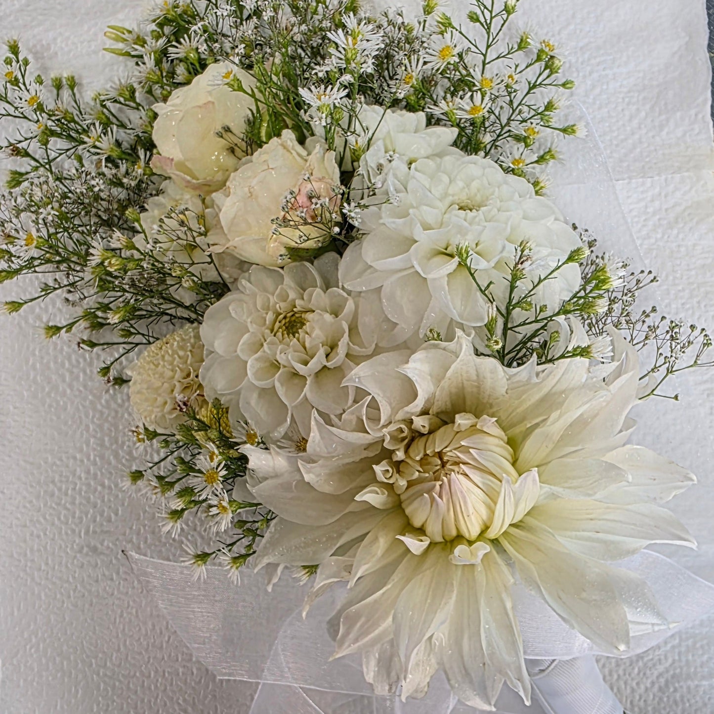 Cascading Wedding Bouquet