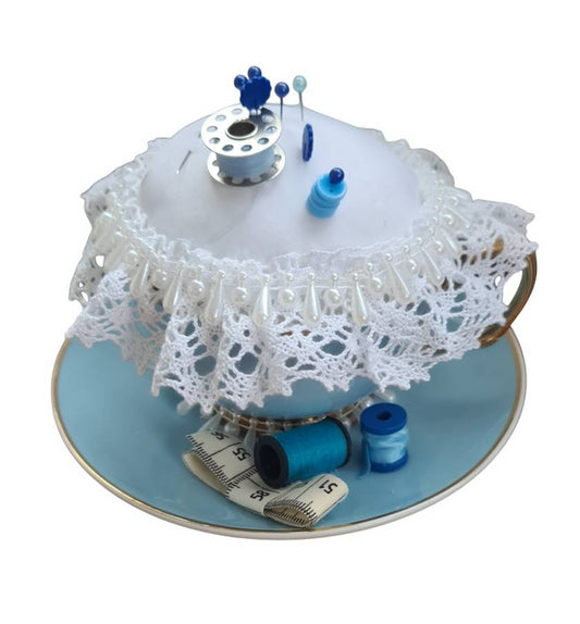 Vintage Teacup Pin Cushions