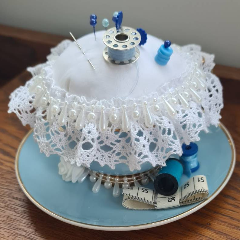 Vintage Teacup Pin Cushions