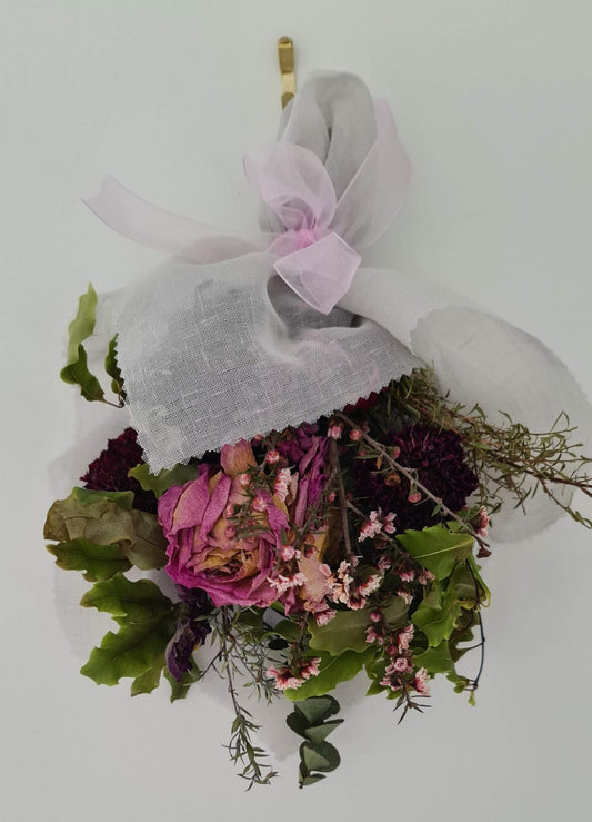Dried Flower Bouquet Roses